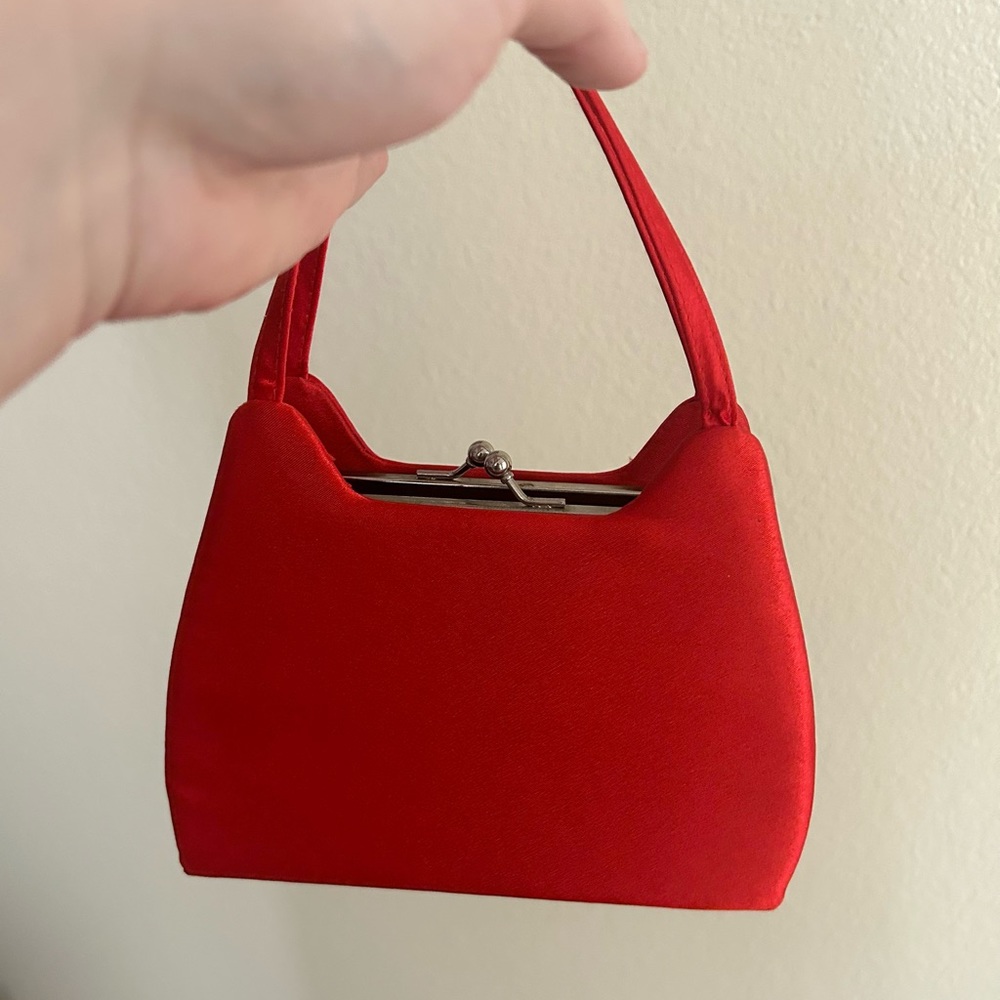 Vintage Satin Bijoux Terner Mini Purse! - Picture 4 of 6